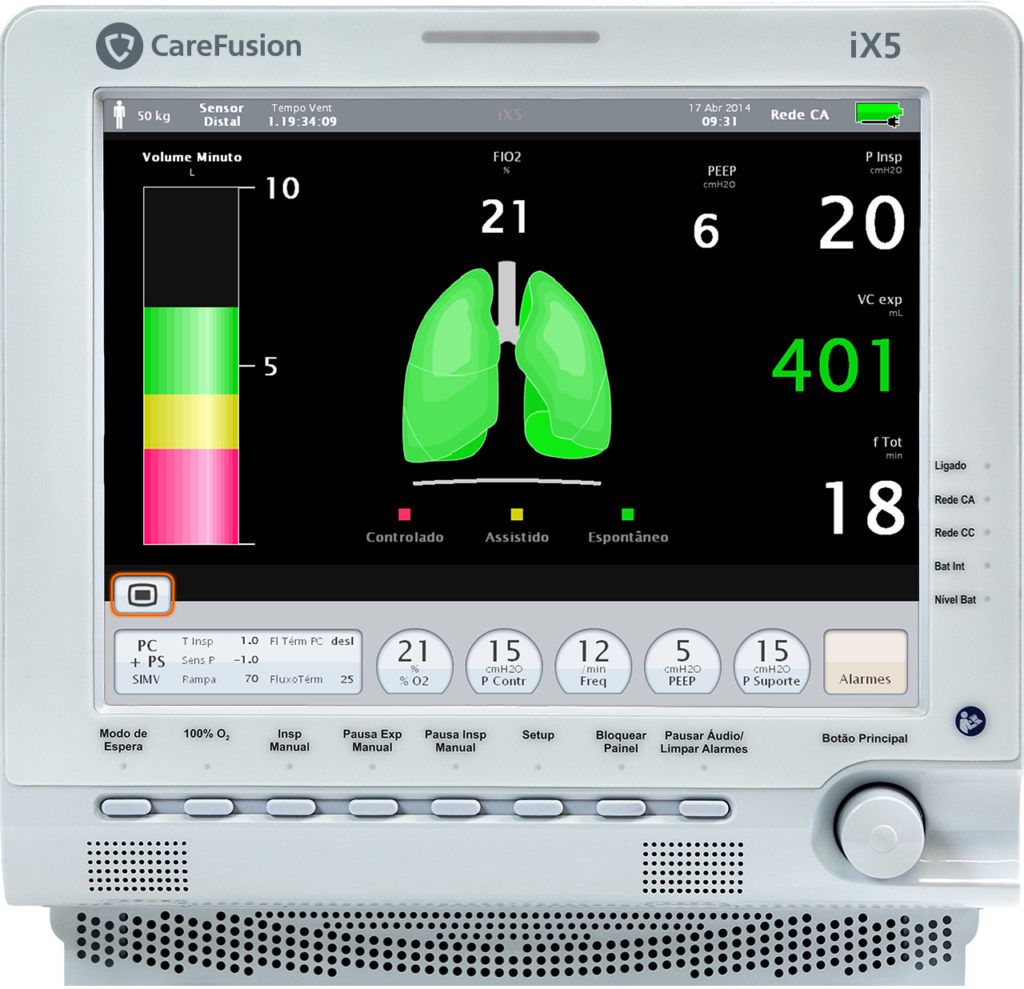 Ventilador Pulmonar iX5